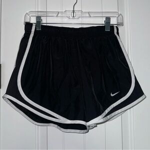 Nike Women’s Tempo Brief-Lined Running Shorts - Black & White